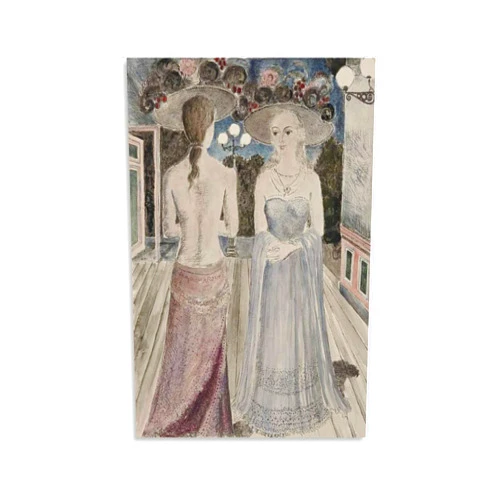 BEDDCH Famous Paul Delvaux Posters Surreal Painter Art Poster (1) Canvas Painting Wall Art Poster for Bedroom Living Room Decor 08x12inch(20x30cm)