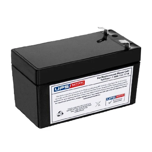 UPS Battery Center LW-6FM1.2 12 Volt 1.2 Ah SLA Replacement Battery w/ F1 Terminal