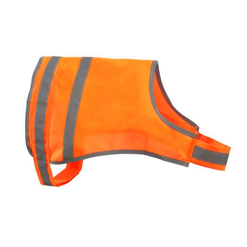 Hiado Dog Reflective Safety Vest High Visibility to Keep Dogs Visible Safe from Cars and Hunting Accidents Orange M
