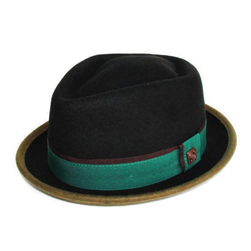 DASMARCA Mens Crushable & Packable Wool Felt Pork Pie Hat