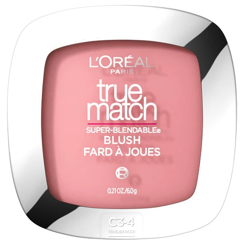 L’Oréal Paris L'Oreal Paris True Match Super-Blendable Powder Blush, Tender Rose, 0.21 Oz (Packaging May Vary)