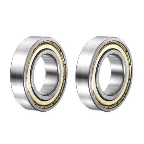 uxcell 2pcs 6005-ZZ Deep Groove Ball Bearings, Chrome Steel Z2 Double Metal Shielded Bearing 25mm x 47mm x 12mm
