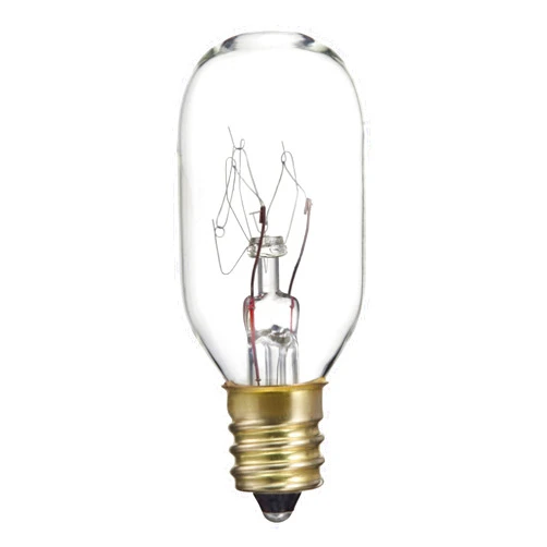 Philips 416123 Clear Appliance 15-Watt T7 Candelabra Base Light Bulb