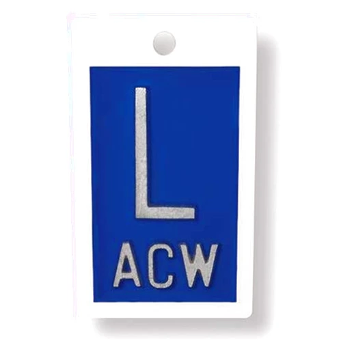 Colortrieve X-Ray Markers (Plastic) - Blue, Left ONLY, 1