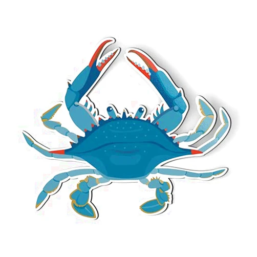 GT Graphics Express Blue Crab Pretty - 5