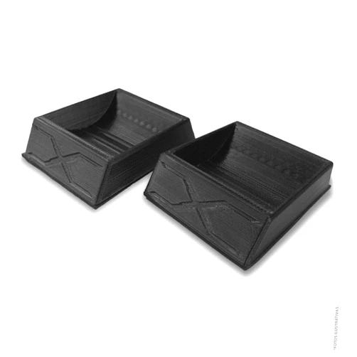 Extreme Simracing Extreme Sim Racing Wheel Locks for Gaming Chair and Office Chair (Pair) (Black)