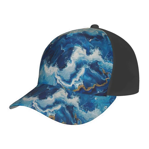 XTUAG Farm with Deer Men Women Baseball Cap-Low Profile Adjustable Washed Cotton Golf Dad Hat