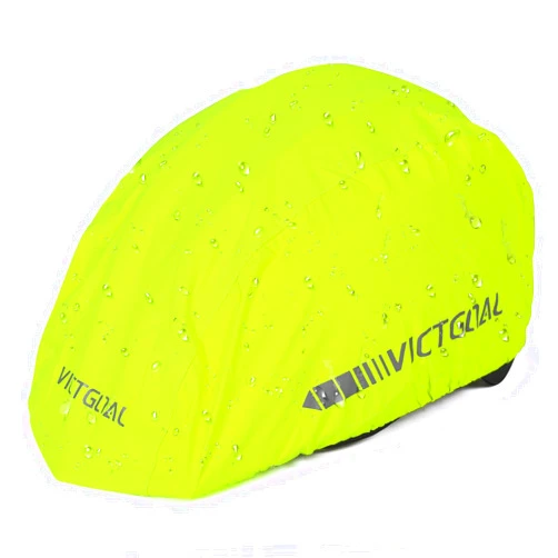 VICTGOAL Bike Helmet Cover with Reflective Stripes Waterproof Windproof Bicycle Helmets Rain Covers for Mountain Road Bike Cycling
