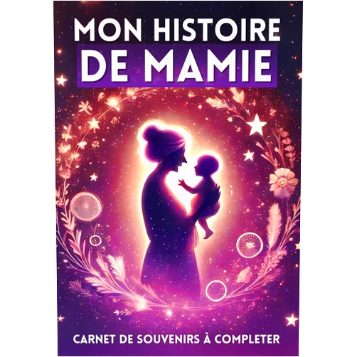 Jimmy Laura Astuces Mon Histoire de Mamie : Journal Guidé pour Raconter Sa Vie et Ses Souvenirs | Un Cadeau Unique pour Petits-Enfants, Anniversaires, Noël ou la Fête des Grands-Mères (French Edition)
