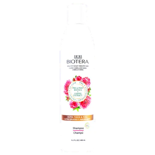 Biotera Ultra Thick & Full Volumizing Shampoo | Increases Volume to Fine, Limp Hair | Microbiome Friendly | Vegan & Cruelty Free | Paraben Free | Color-Safe