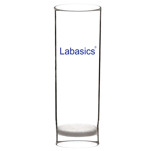 Labasics Glass Extraction Thimble, Medium Porosity Borosilicate Glass Extraction Thimble for Laboratory Soxhlet Extraction Apparatus, 30 mm ID 35 mm OD and 100 mm Height