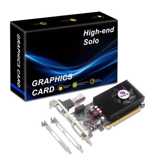 KAER GT 730 Graphics Card, 4GB DDR3, DirectX 11 128 Bit, VGA/DVI-D/HDMI, PCI Express 2.0 x 16, Nvidia Video Card, Computer GPU…