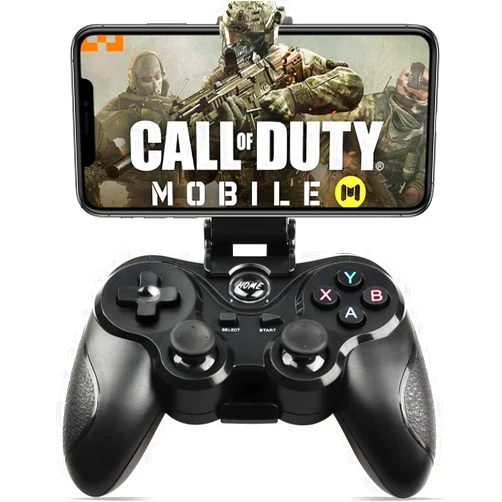 Megadream Android Game Controller Key Mapping Function Wireless Gaming Controller Gamepad for PUBG Mobile, Call of Duty Mobile, Android Phone/Tablet, Samsung, Redmi, Motorola, One+ - Not for iOS/PC (Black)