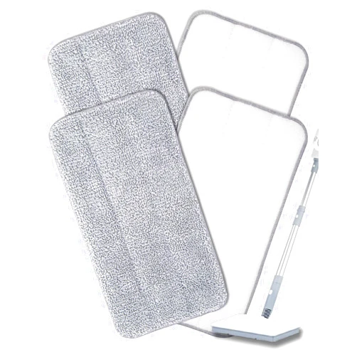 RuannoClean Steam Mop Pads Compatible with Seyola/FEPPO and Others Steam Cleaner for Home, Washable and Reusable Replacement Mop Pads for Floor Cleaning -4 Pack