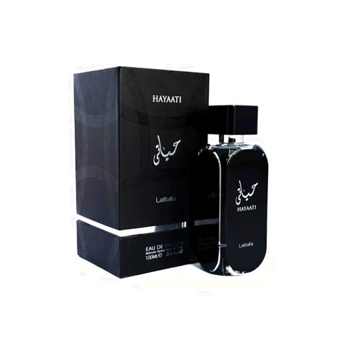 Generic Hayaati Eau de Perfume Spray For Men - With the notes of Apple and Bergamot - 3.4 Fl Oz, Black