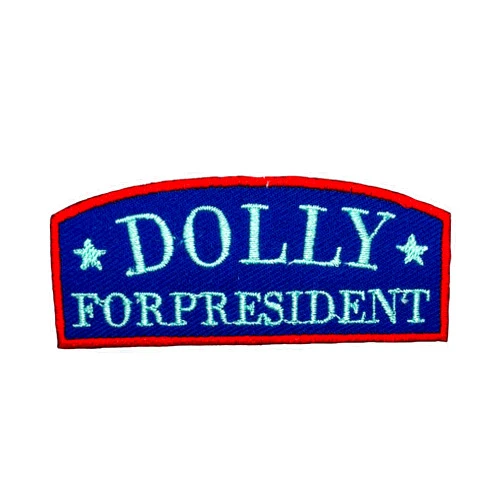 Generic Blue Dolly Patches Iron On Patches for Backpacks, 1.1 x 3.1 x 0.1 in
