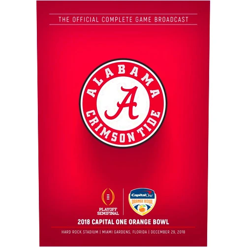 Alabama Crimson Tide (Actor), Oklahoma Sooners (Actor), Espn (Director) & 0 more Rated: NR Format: DVD 2018-2019 CFP Capital One Orange Bowl