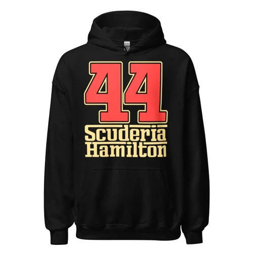 Mooving Merch Lewis Hamilton Scuderia 44 Racing Hoodie - 10 Colors - Unisex