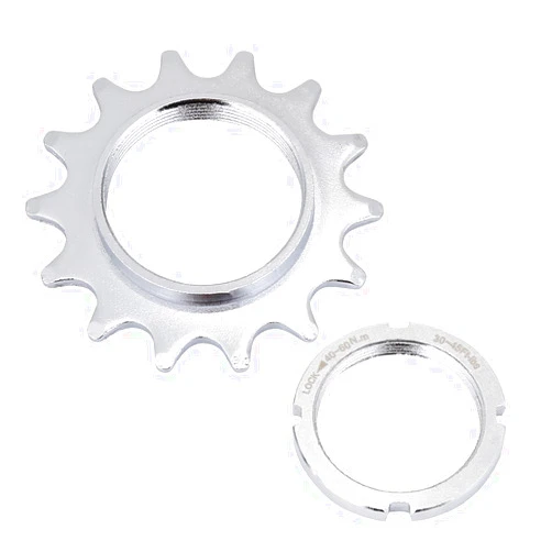VGEBY Single Speed Freewheel, High Strength Steel Flywheel Sprockets Parts for Fixed Gear Bike 13/14/15/16T