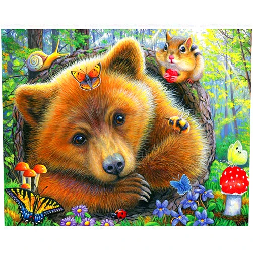 Bits and Pieces - 100 Piece Large Piece Family Jigsaw Puzzle for Adults & Kids - 15