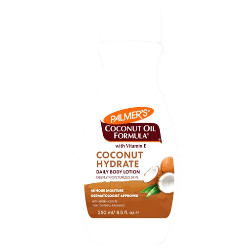 Palmer's Coconut Oil Formula Body Lotion for Dry Skin, Hand & Body Moisturizer with Green Coffee Extract & Vitamin E, Flip Cap Bottle, 8.5 Fl Oz (Pack of 1)
