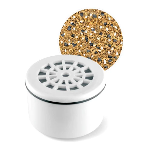 Hotel Spa AquaCare by HotelSpa 1139 Replacement Disposable Enriched KDF Cartridge for Compact Universal Shower Filter or Filtered Shower Heads/Handheld Showers