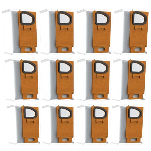Odashen 12Pcs Dust Bag Replacement for Xiaomi Roborock H7 H6 Vacuum Cleaner Replacement Parts