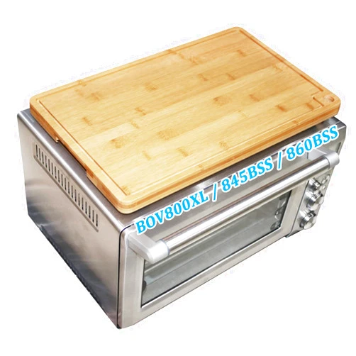 Anfu Cutting Boards Compatible with Breville BOV800XL/845BSS/860BSS, Butcher Block for Toaster Smart Oven Pro Air Fryer, Increates Storage space and Protects Cabinets (17.7x10.8 inch)