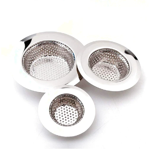 Feeke Hair Catcher Shower Drain(3 Pack), Bathtub Drain Cover, Sink Tub Drain Stopper, Sink Strainer for Kitchen and Bathroom, Hair Stopper for Bathtub Drain Cover Size from 2.13'' to 4.5''.