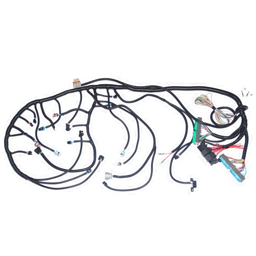 QHQSQC Engine Wiring Harness Standalone 4L80E DBW Fit for 2003-2007 4.8L 5.3L 6.0L LS Engine Compatible with GMC Hummer Truck Chevrolet Cadillac