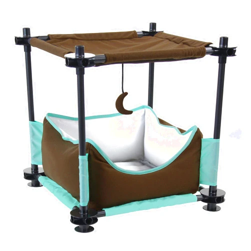 Kitty City Claw Indoor and Outdoor Mega Kit Cat Furniture, Cat Sleeper, Outdoor Kennel