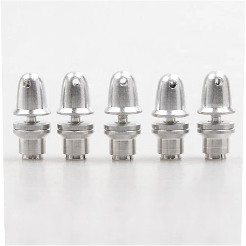 Onkuey 5pcs 2.3mm RC Aluminum Bullet Propeller Adapter Holder for Brushless Motor Prop