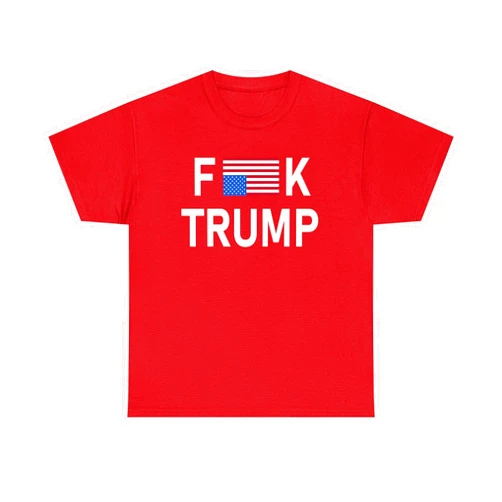 Brian Bula Fuck Trump Shirt Upside Down US Flag Tshirt Clothing Merch America in Distress Anti Trump Sucks
