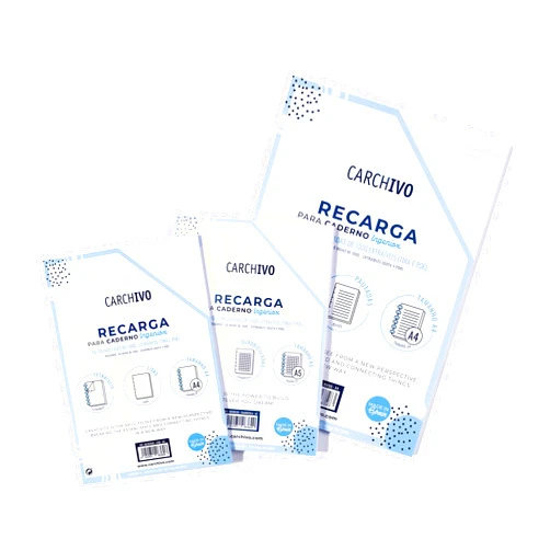 Carchivo Ingeniox A4 50 Sheets Lined Notebook Refill