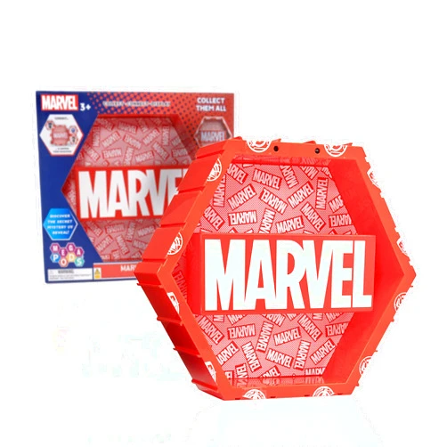 WOW! PODS Marvel MEGA PODS Light | Superhero Multi-Function Light with Mystery Reveal Display for Wall or Shelf | Compatible Official Marvel Avengers Collectable Toys & Gifts, Multicolor