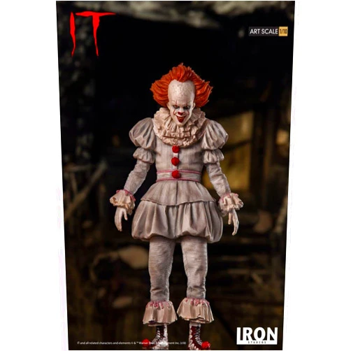 Iron Studios IT Pennywise Deluxe Fine Art Scale 1/10th Statue