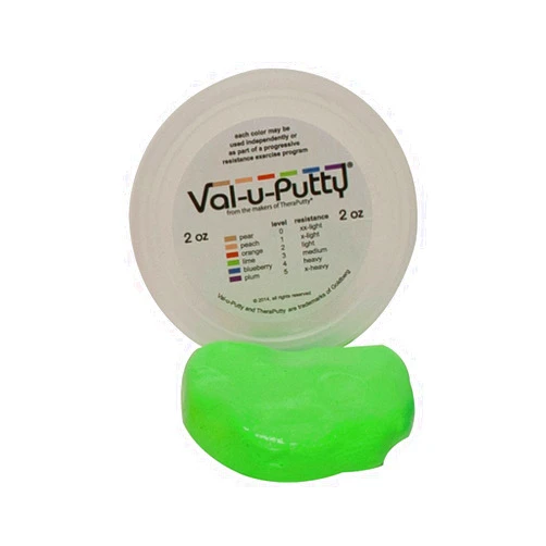 Val-u-Putty153; Exercise Putty, Lime, Medium, 2 Ounce