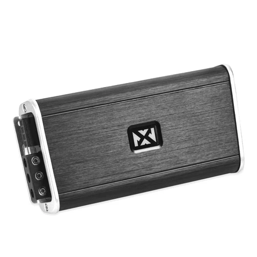 NVX VADM2 2-Channel Full-Range Class D Amplifier 880W Max, 440W RMS High Power, 2/4-ohm Stable, High/Low Pass X-Over, for Car/Truck/Marine/UTV/Motorcycle