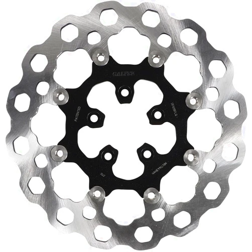 Galfer DF835FLQ Cubiq Front Brake Rotors - Full-Floating with Black Carrier