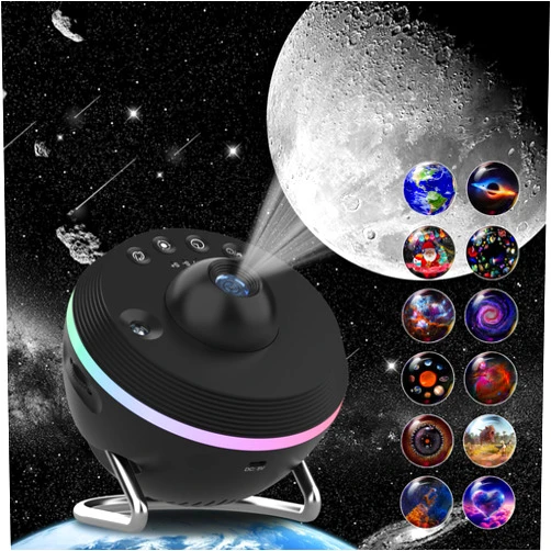 FlyEagle Galaxy Projector, 13 in 1 HD Planetarium Galaxy Star Projector for Bedroom, Star Projector Galaxy Light with Meteor Effects and Timer for Kids, Ceiling, Gifts