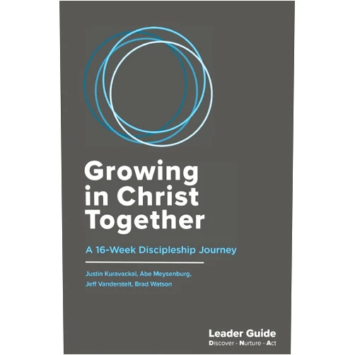 By Jeff Vanderstelt (Author), Justin Kuravackal (Contributor), Abe Meysenburg (Contributor), Brad Watson (Contributor) & 1 more Growing In Christ Together, Leader Guide: A 16-Week Discipleship Journey
