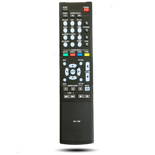 Uehba New RC-1168 Replaced AV Remote Control Fit for Denon AVR-S710W AVR-X1100W AVR-S500BT AVR-X510BT AVR-S700W AVR-X2100W AVR-1613 AV A/V Home Theater Receiver System