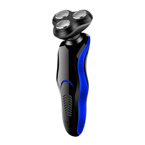 TIEVOSA 3D Rotary Electric Shavers for Men, Mens Electric Razor, Dry Wet Waterproof Man Rotary Facial Shaver Portable Face Shaver Cordless Travel USB Rechargeable Convenient and Easy to use, Black