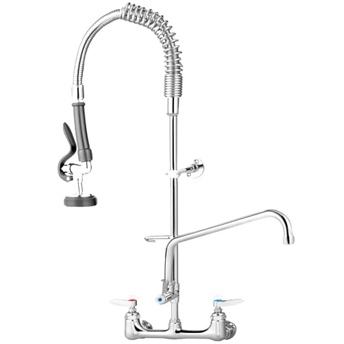 VEVOR Commercial Faucet with Pre-Rinse Sprayer, 8