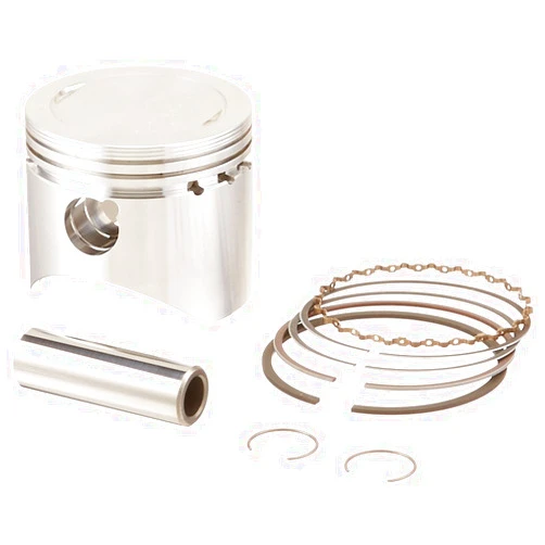 Wiseco 4666M05350 53.50mm 9.4:1 Compression Motorcycle Piston Kit, Black
