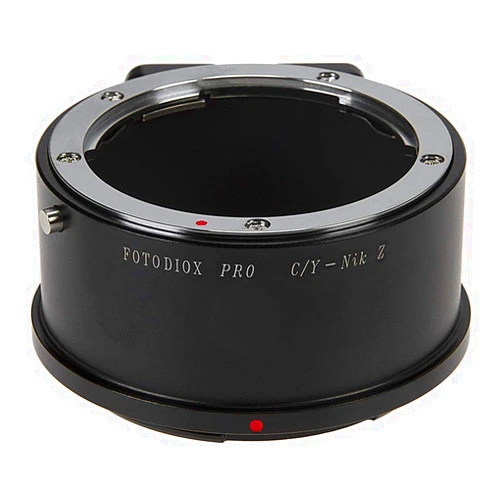 Fotodiox Pro Lens Mount Adapter Compatible with Contax/Yashica (CY) Lenses to Nikon Z-Mount Cameras