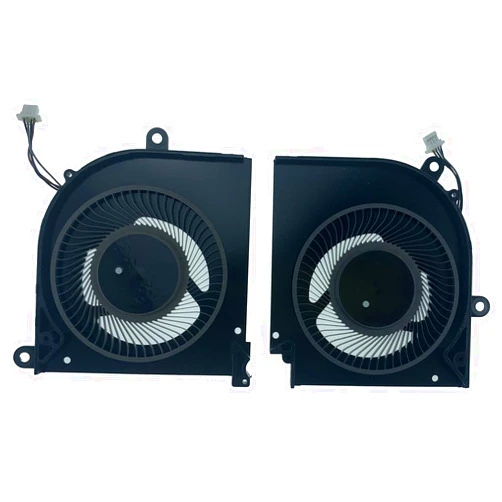 Rangale CPU and GPU Cooling Fan for MSI Stealth 15M MS-1562 MS-1563 Series Laptop Dual Fans DC5V BS5405HS-U4W BS5405HS-U4X