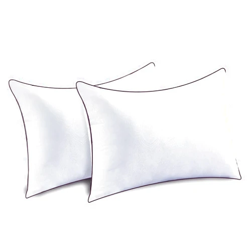 JOLLYVOGUE Pillows Queen Size Set of 2 for Sleeping, Soft and Supportive Bed Pillow with Down Alternative Filling for Side and Back Sleepers, Hotel Collection, 30x20 Inches