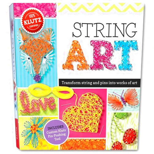 Scholastic Klutz String Art Book Kit