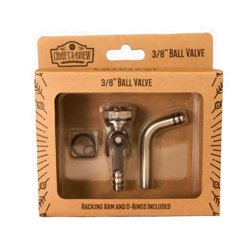 Craft A Brew Home Craft A Brew - Brew 3/8” Ball Valve – Home Brewing Supplies – Equipment for Catalyst Fermentation System
